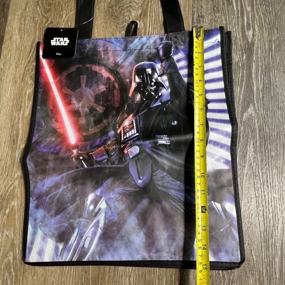 Star Wars Darth Vader Tote Bag Unisex OS Black Reusable Eco Friendly Shopper